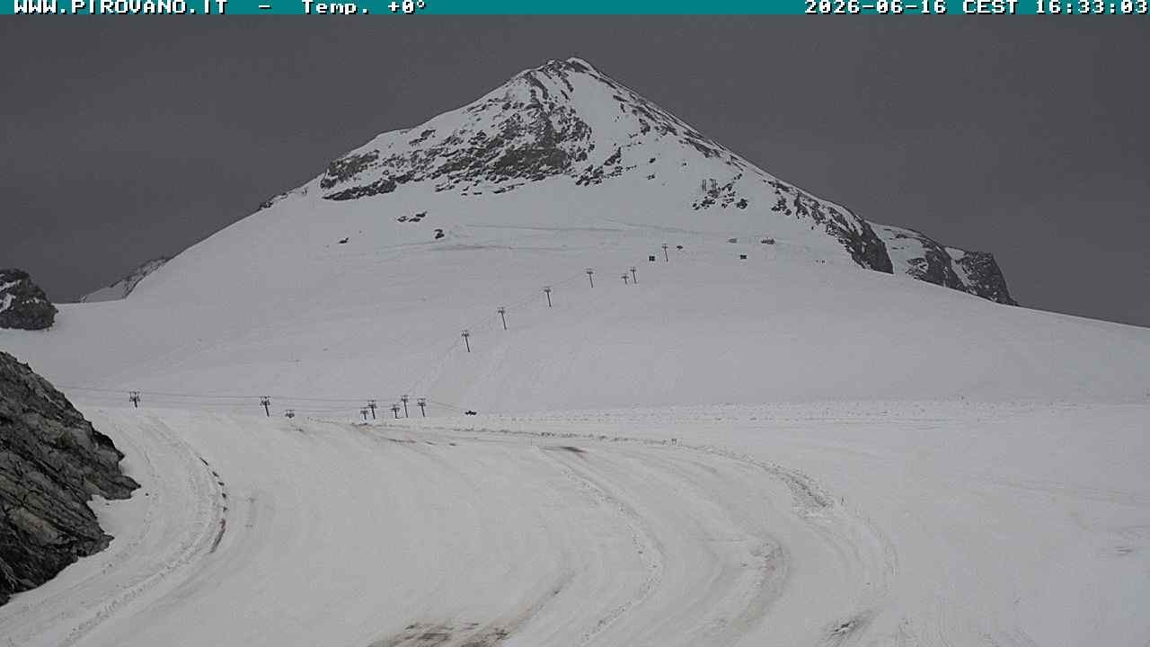 Archiv Foto Webcam Gletschersicht am Stilfser Joch