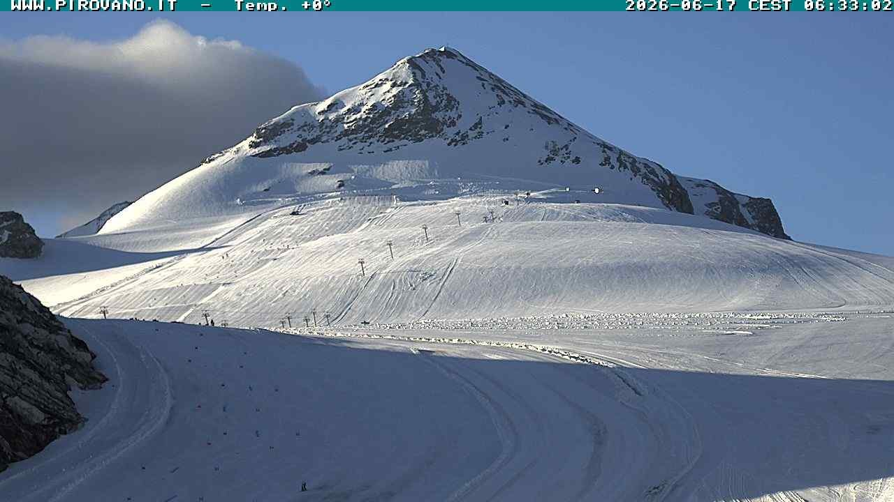 Archiv Foto Webcam Gletschersicht am Stilfser Joch