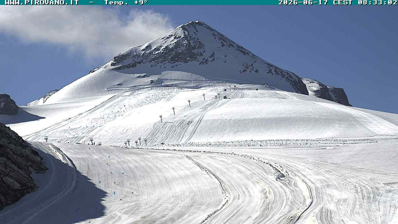 Archiv Foto Webcam Gletschersicht am Stilfser Joch