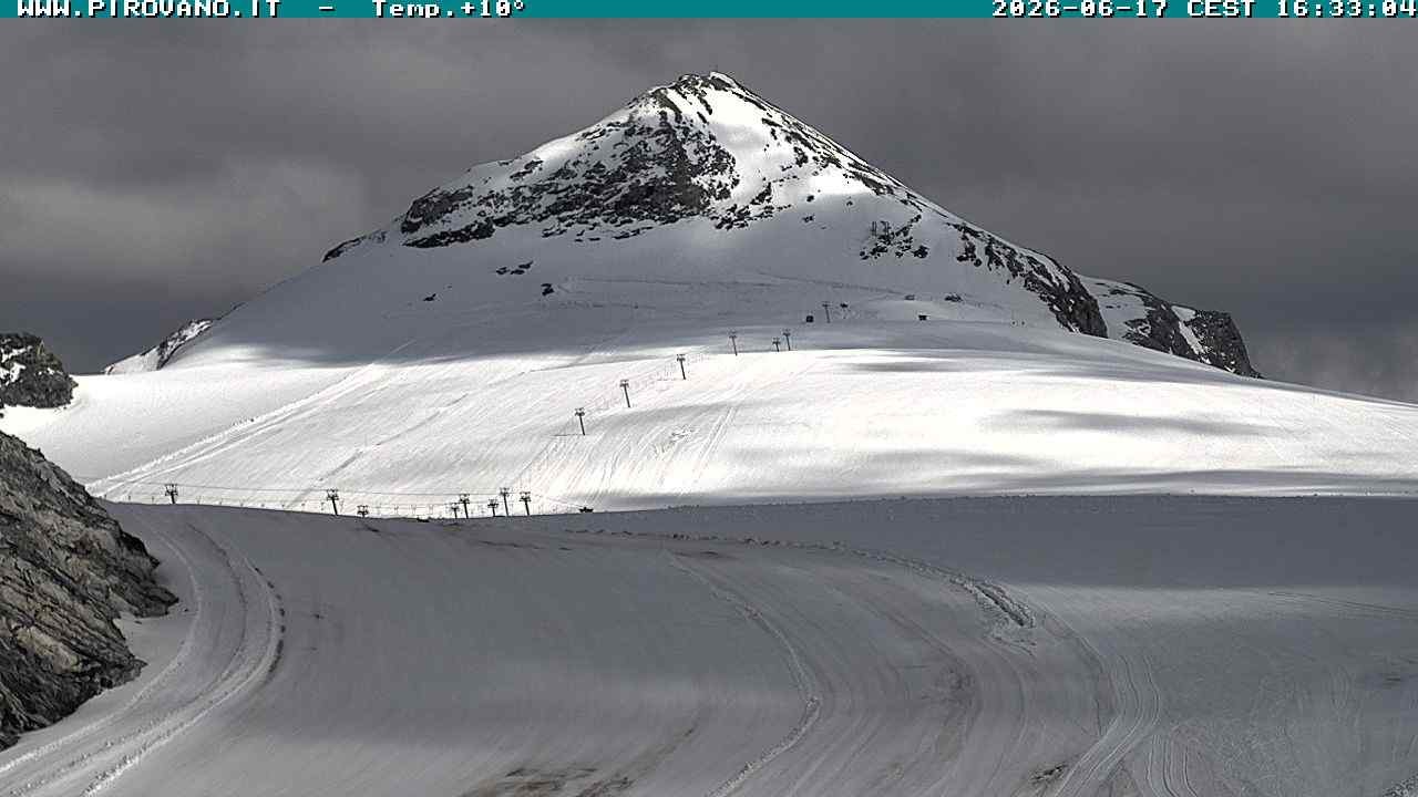 Archiv Foto Webcam Gletschersicht am Stilfser Joch