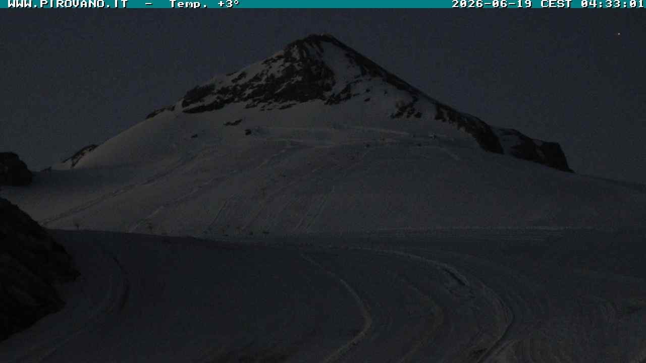 Archiv Foto Webcam Gletschersicht am Stilfser Joch