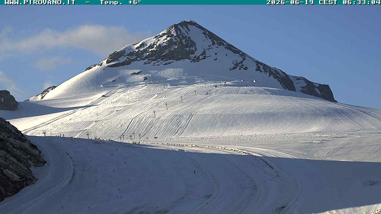 Archiv Foto Webcam Gletschersicht am Stilfser Joch