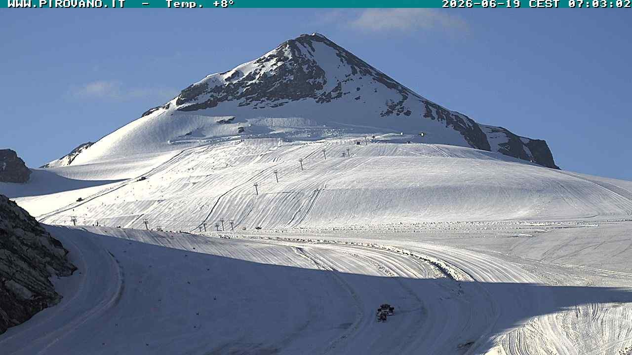Archiv Foto Webcam Gletschersicht am Stilfser Joch