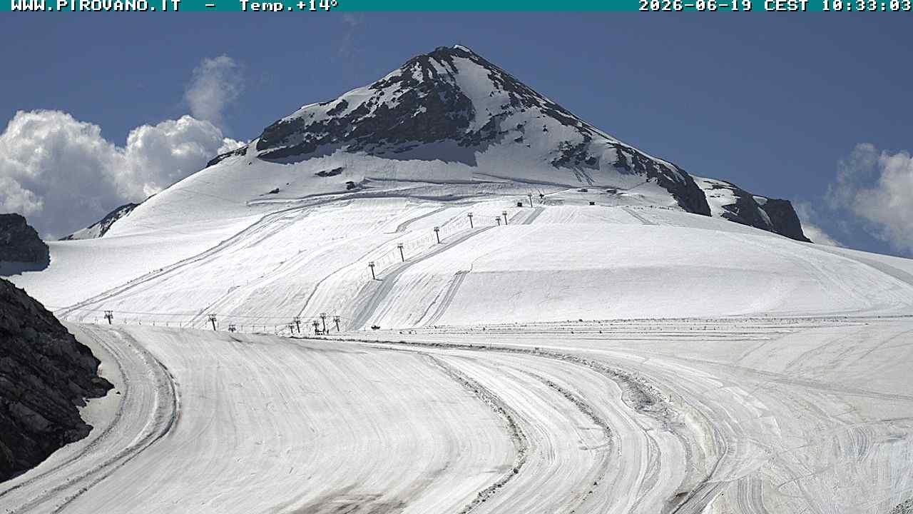 Archiv Foto Webcam Gletschersicht am Stilfser Joch