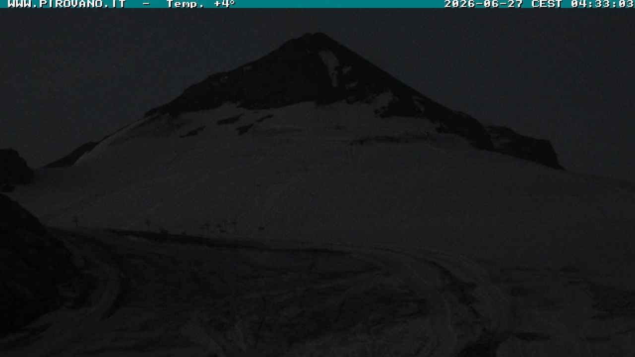 Archiv Foto Webcam Gletschersicht am Stilfser Joch