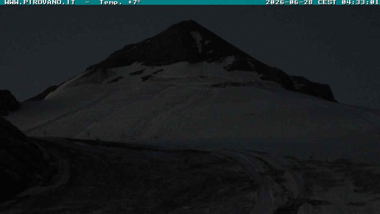 Archiv Foto Webcam Gletschersicht am Stilfser Joch