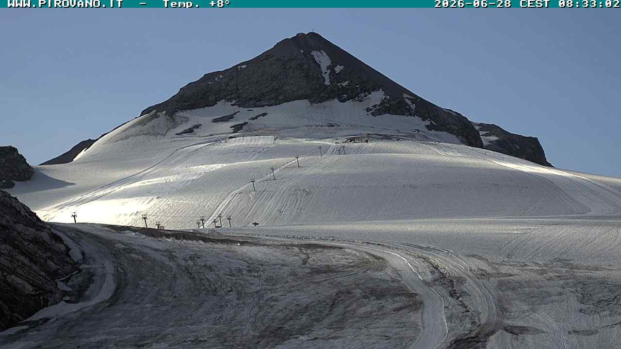 Archiv Foto Webcam Gletschersicht am Stilfser Joch