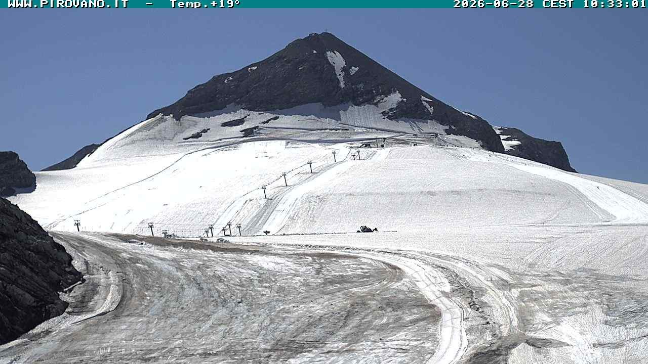 Archiv Foto Webcam Gletschersicht am Stilfser Joch