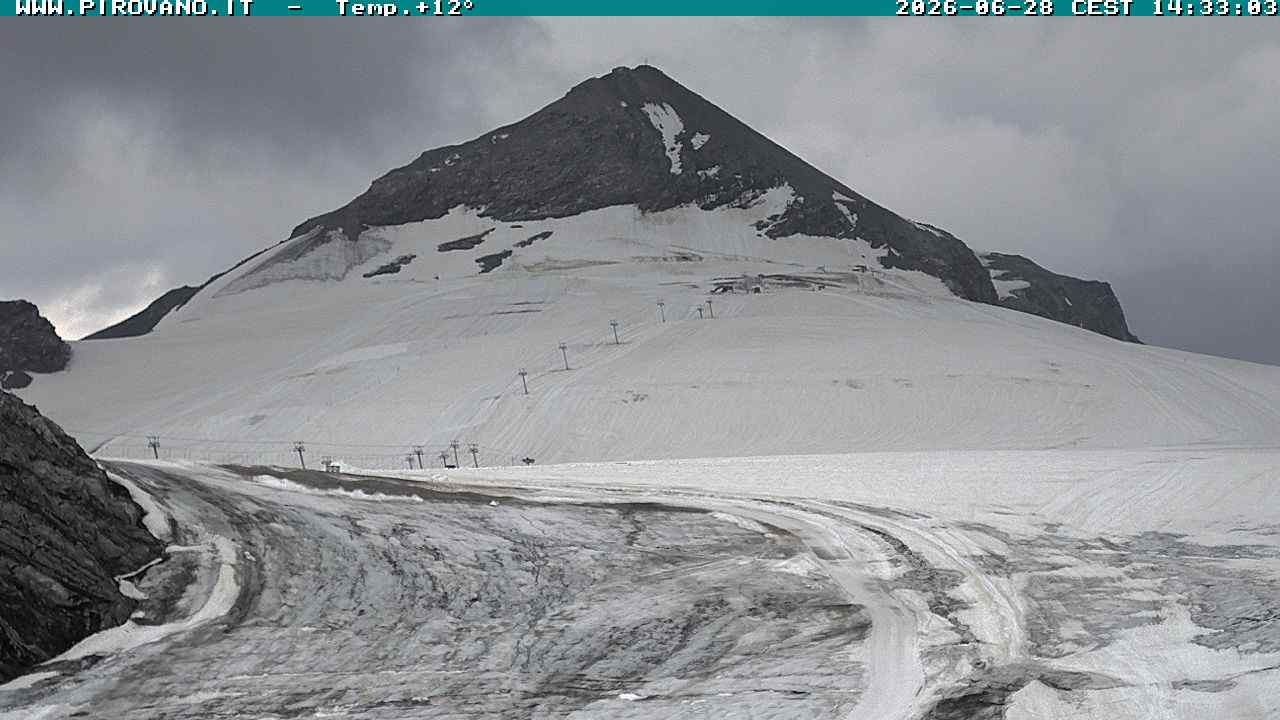 Archiv Foto Webcam Gletschersicht am Stilfser Joch