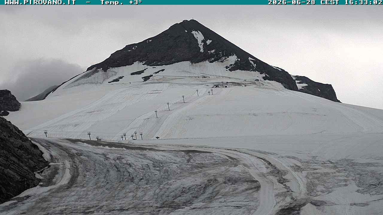 Archiv Foto Webcam Gletschersicht am Stilfser Joch