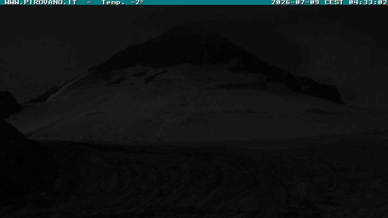 Archiv Foto Webcam Gletschersicht am Stilfser Joch