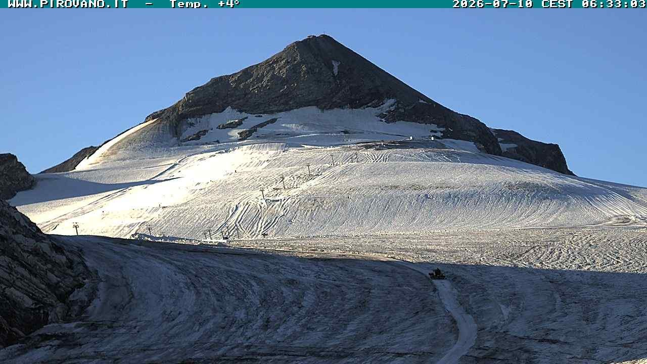 Archiv Foto Webcam Gletschersicht am Stilfser Joch