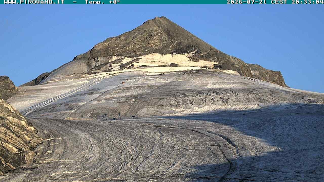 Archiv Foto Webcam Gletschersicht am Stilfser Joch