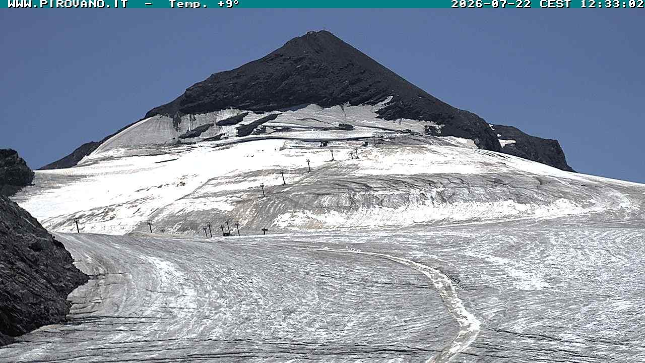 Archiv Foto Webcam Gletschersicht am Stilfser Joch