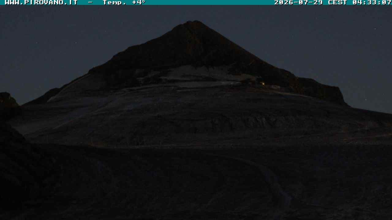 Archiv Foto Webcam Gletschersicht am Stilfser Joch