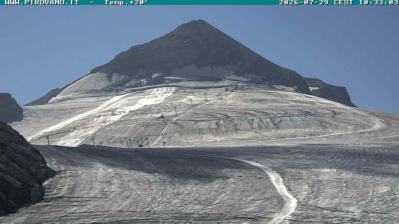 Archiv Foto Webcam Gletschersicht am Stilfser Joch