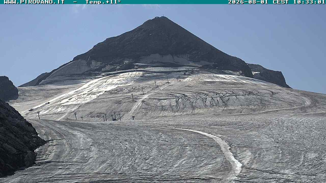 Archiv Foto Webcam Gletschersicht am Stilfser Joch