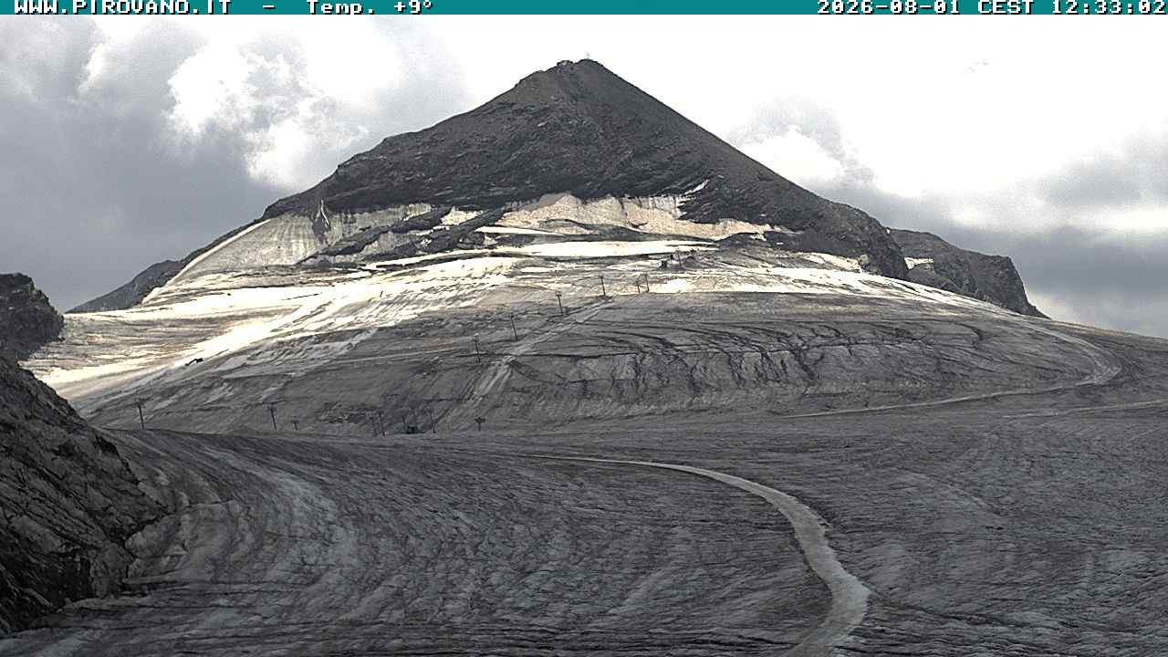 Archiv Foto Webcam Gletschersicht am Stilfser Joch