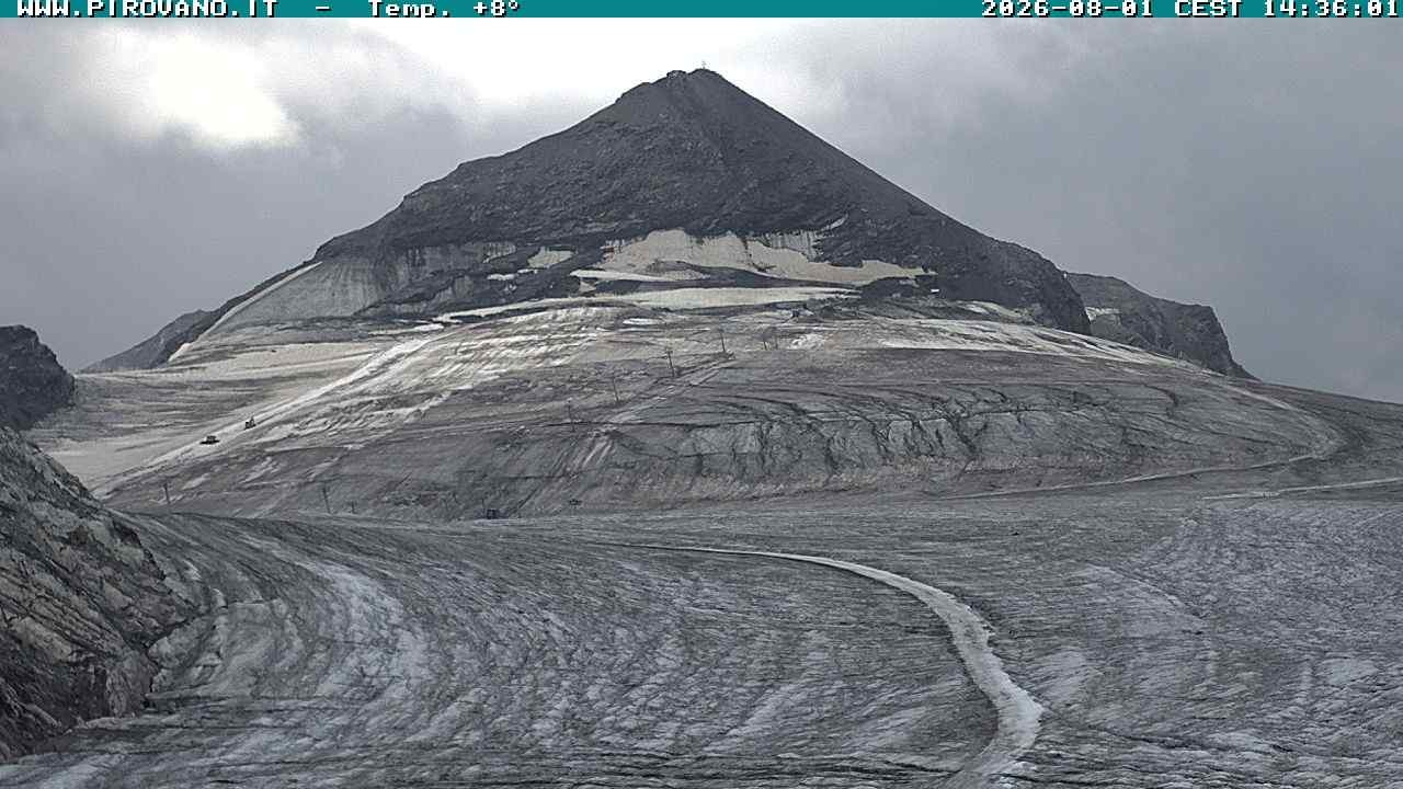 Archiv Foto Webcam Gletschersicht am Stilfser Joch