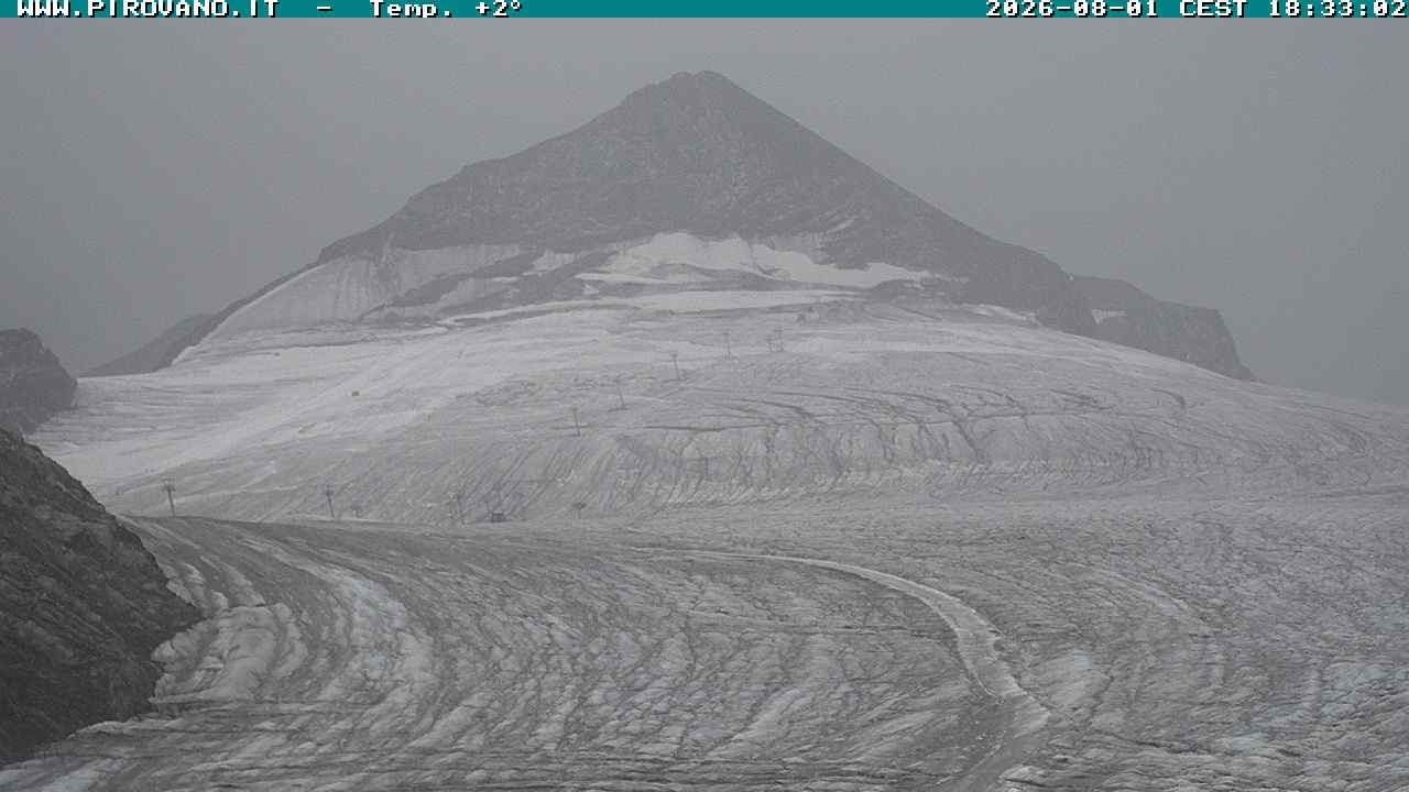 Archiv Foto Webcam Gletschersicht am Stilfser Joch