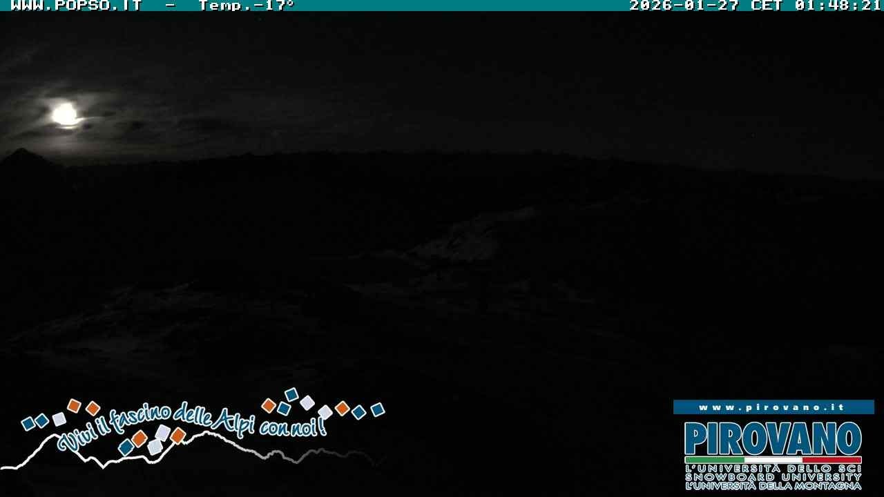 Archiv Foto Webcam Stilfserjoch: Blick Trincerone