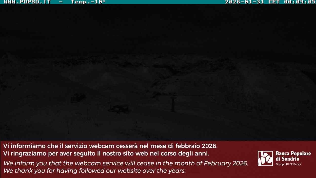 Archiv Foto Webcam Stilfserjoch: Blick Trincerone