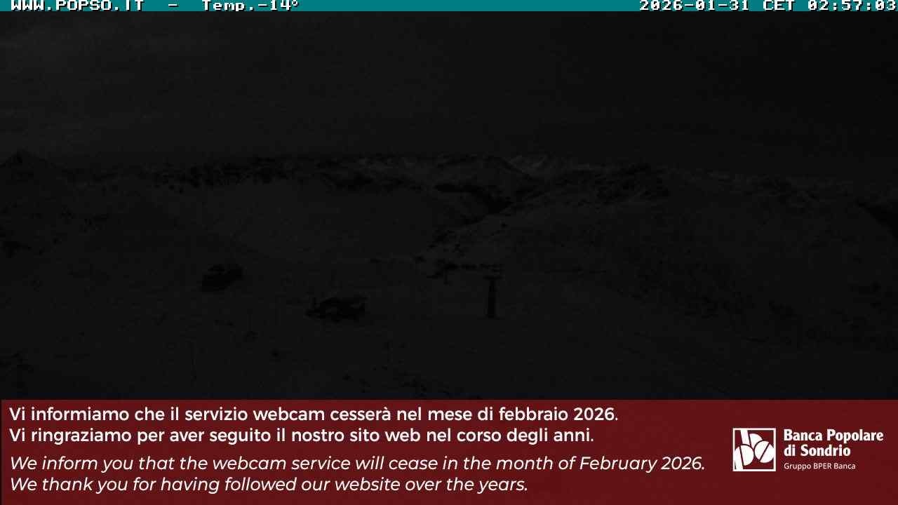 Archiv Foto Webcam Stilfserjoch: Blick Trincerone