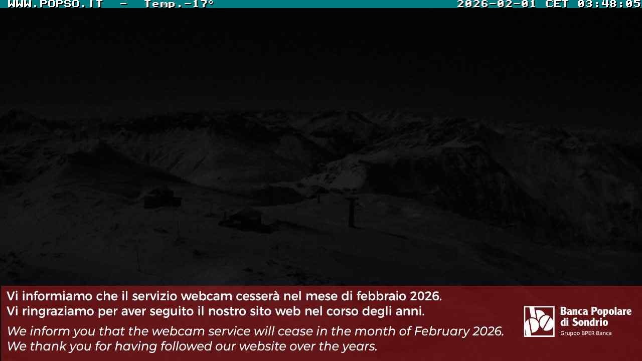 Archiv Foto Webcam Stilfserjoch: Blick Trincerone