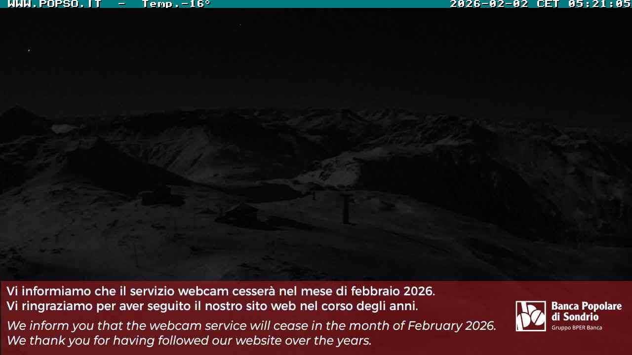 Archiv Foto Webcam Stilfserjoch: Blick Trincerone