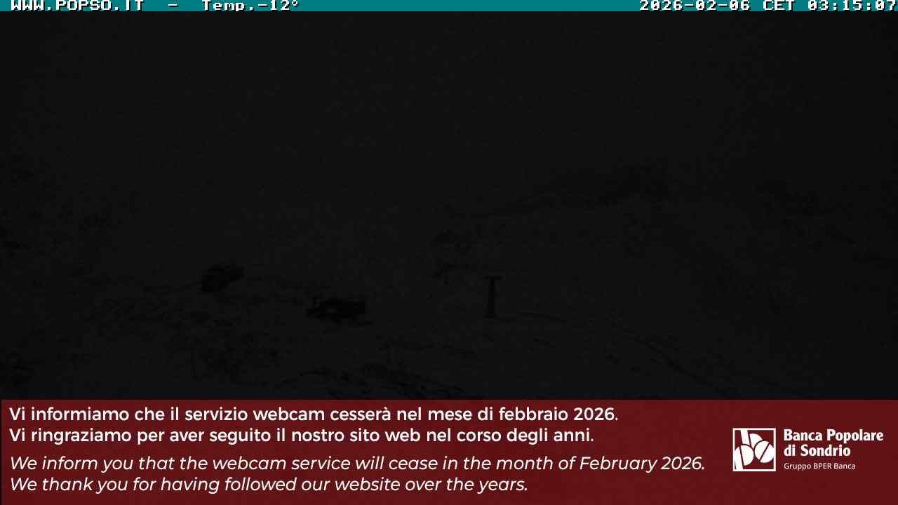 Archived image Webcam Stilfserjoch, Trincerone 2