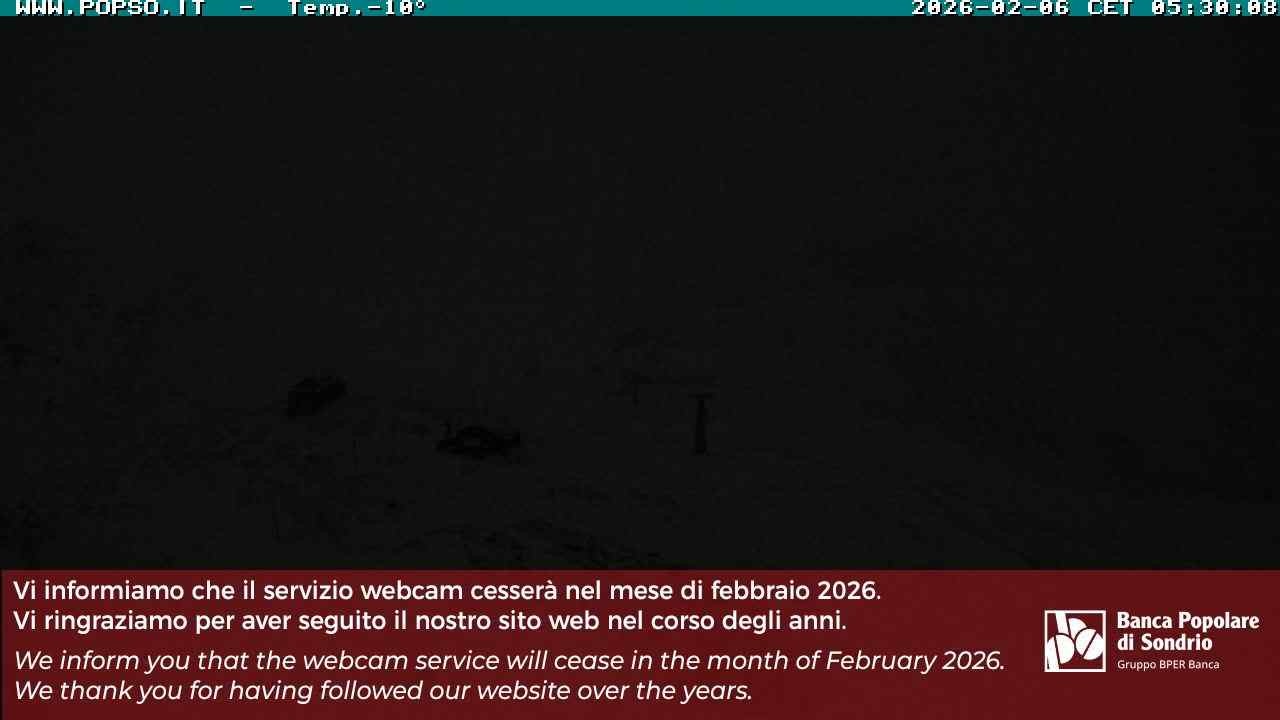 Archived image Webcam Stilfserjoch, Trincerone 2