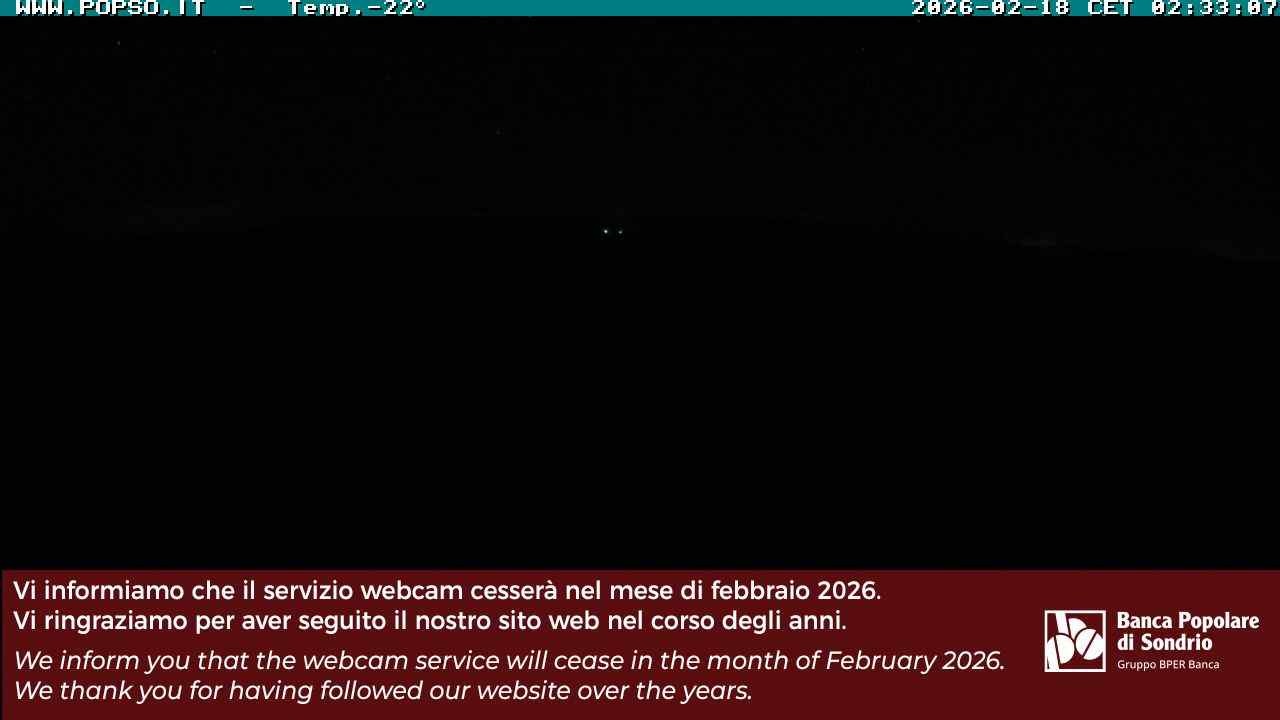 Archiv Foto Webcam Stilfserjoch: Blick Trincerone