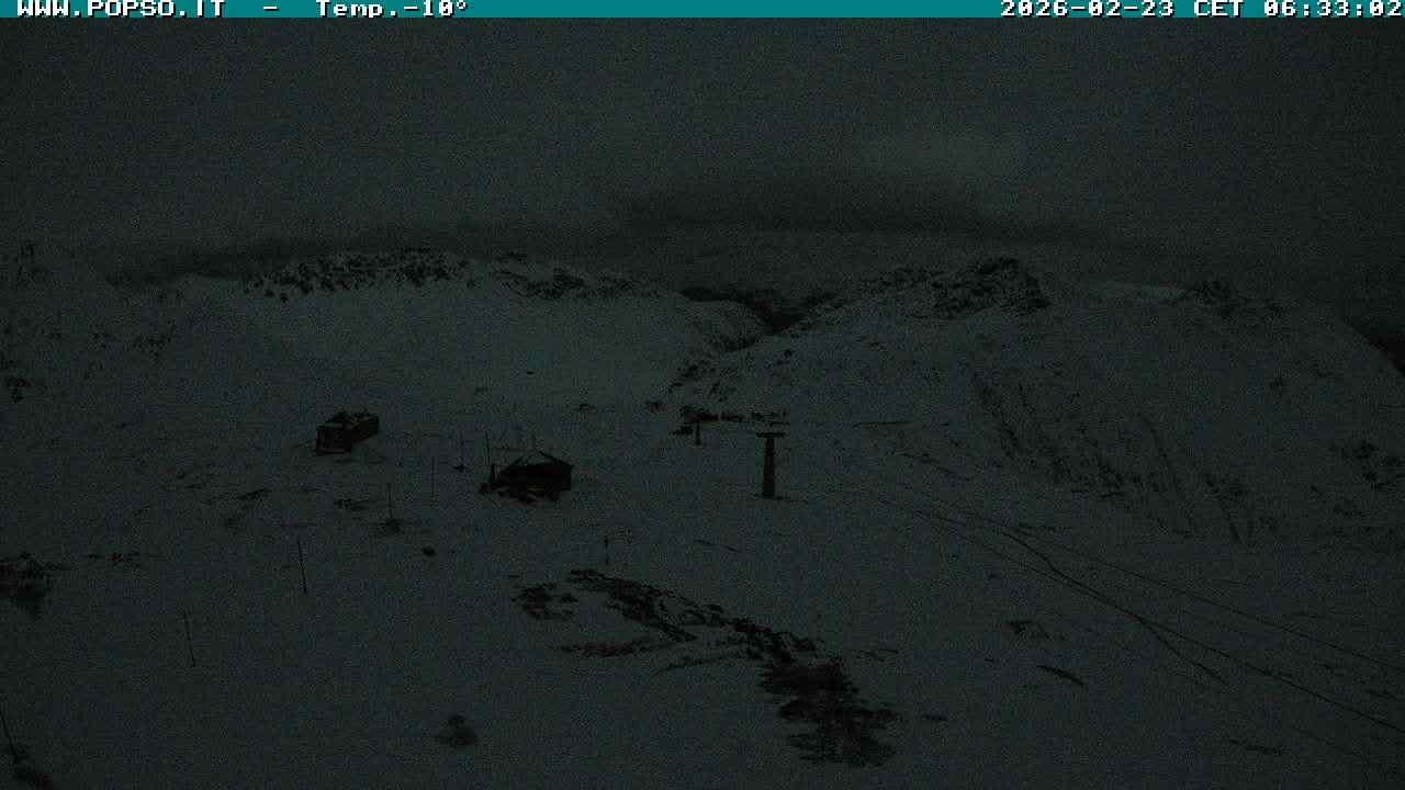 Archiv Foto Webcam Stilfserjoch: Blick Trincerone