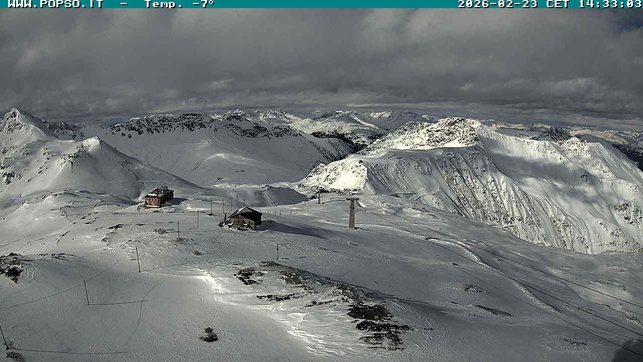Archived image Webcam Stilfserjoch, Trincerone 2
