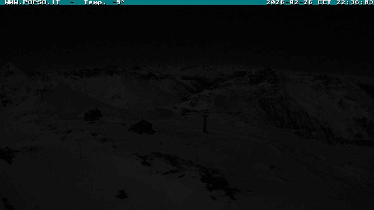 Archived image Webcam Stilfserjoch, Trincerone 2