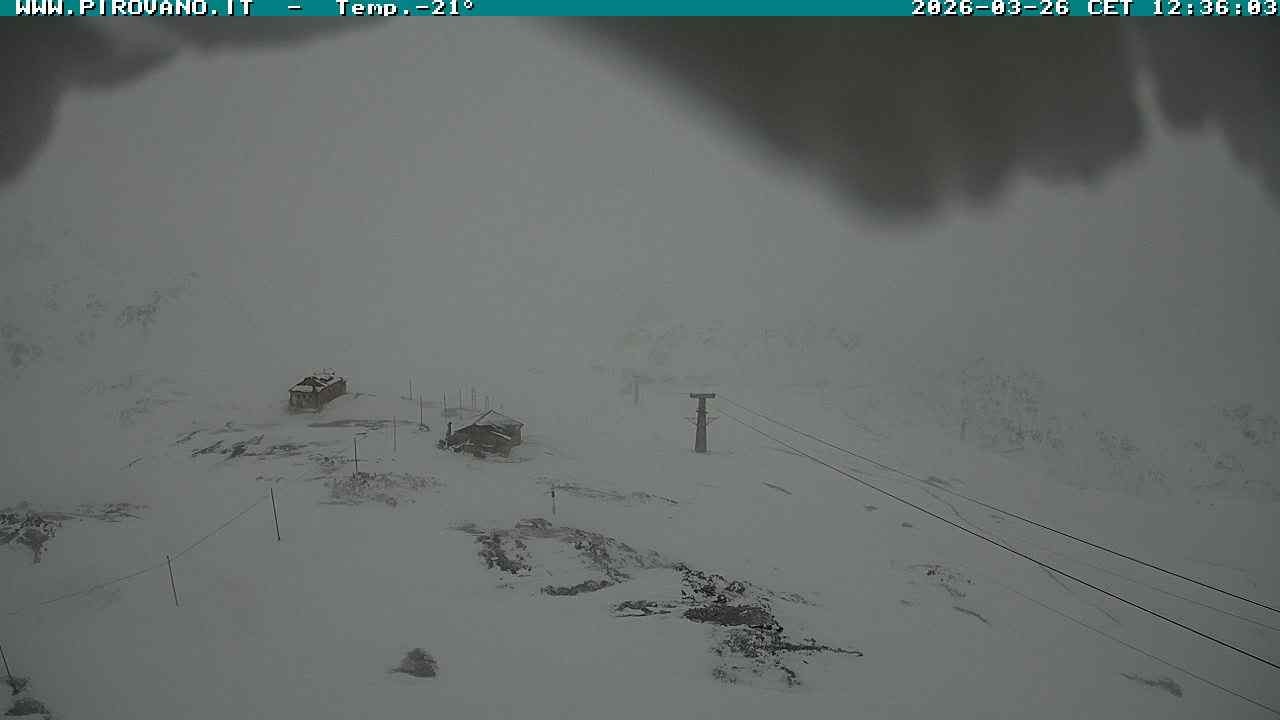 Archiv Foto Webcam Stilfserjoch: Blick Trincerone