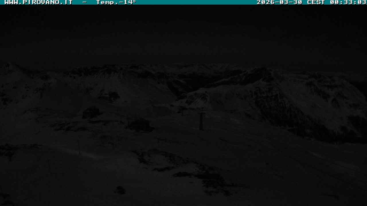 Archiv Foto Webcam Stilfserjoch: Blick Trincerone