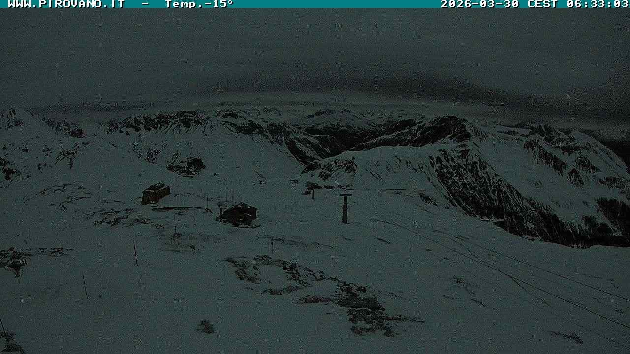 Archiv Foto Webcam Stilfserjoch: Blick Trincerone