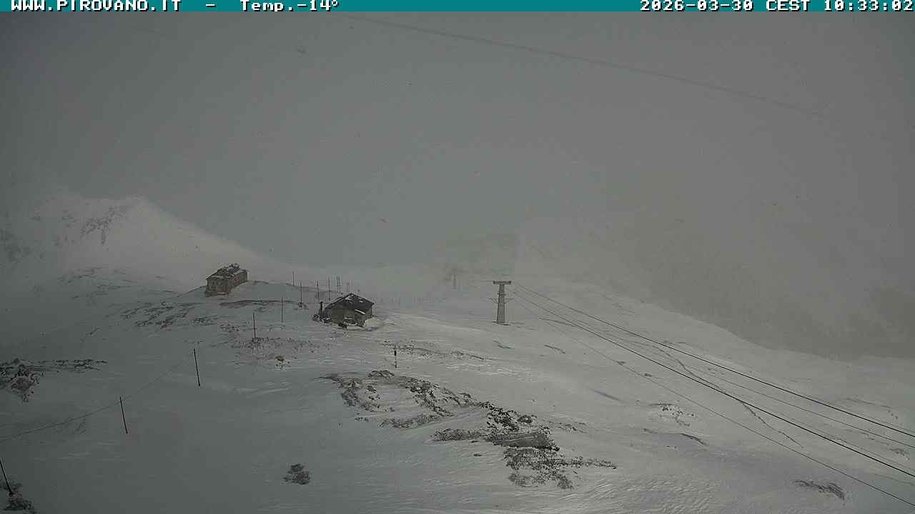 Archiv Foto Webcam Stilfserjoch: Blick Trincerone