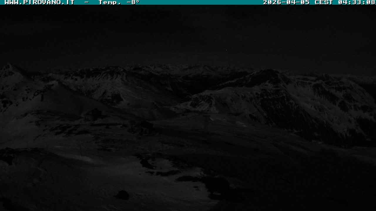 Archiv Foto Webcam Stilfserjoch: Blick Trincerone