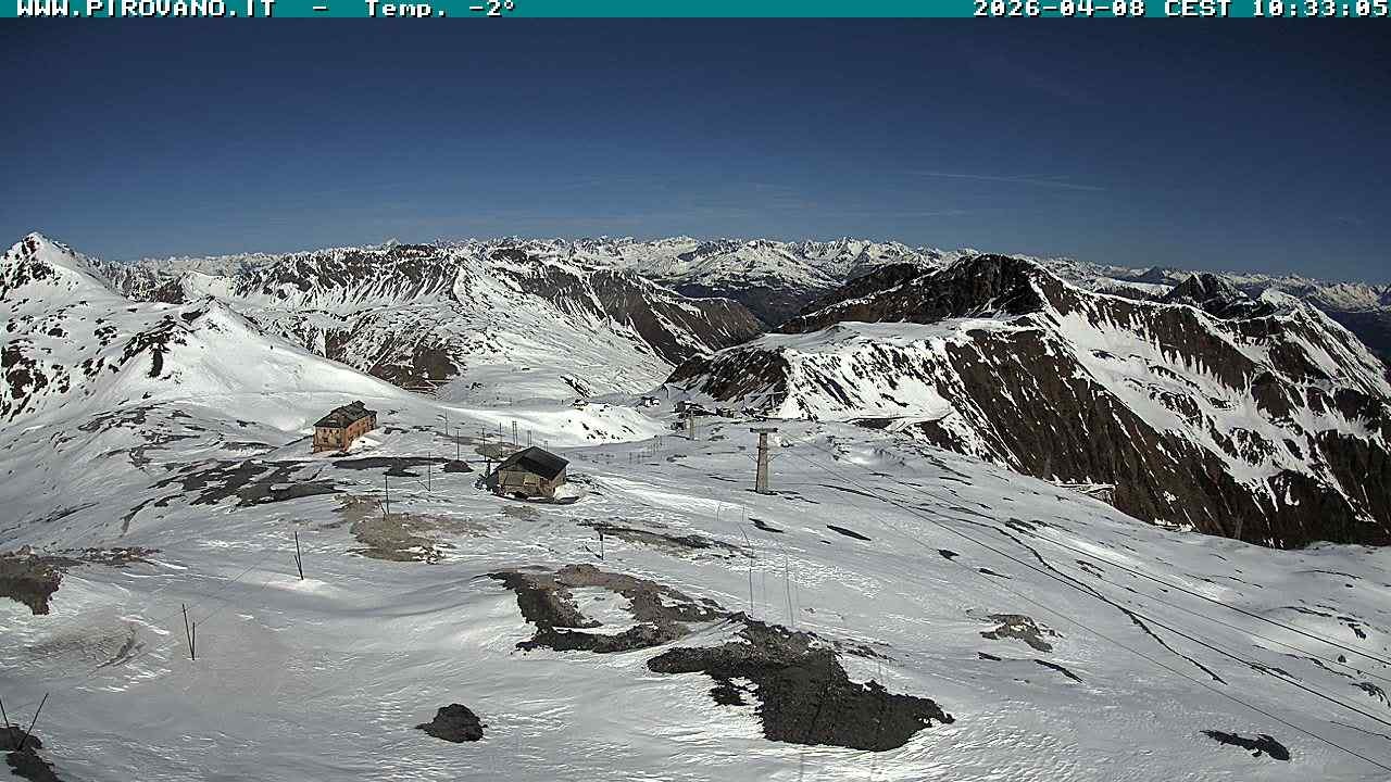 Archived image Webcam Stilfserjoch, Trincerone 2