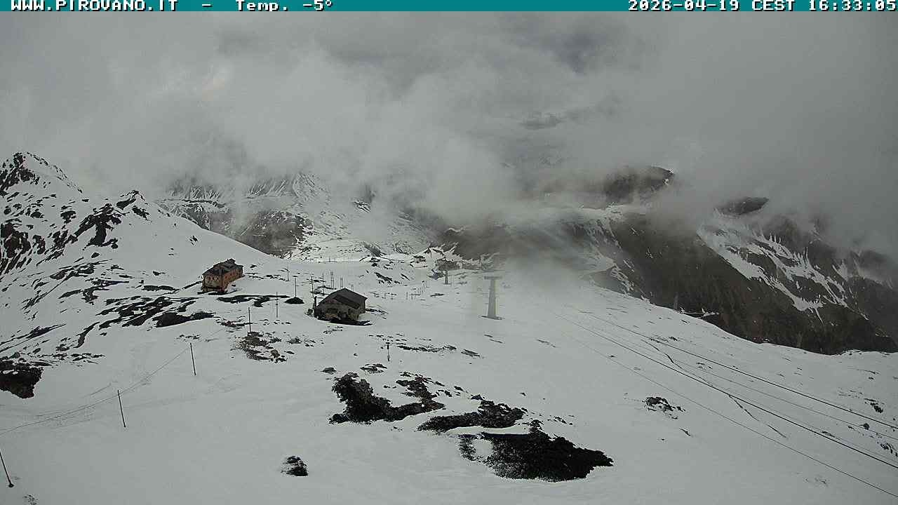 Archived image Webcam Stilfserjoch, Trincerone 2