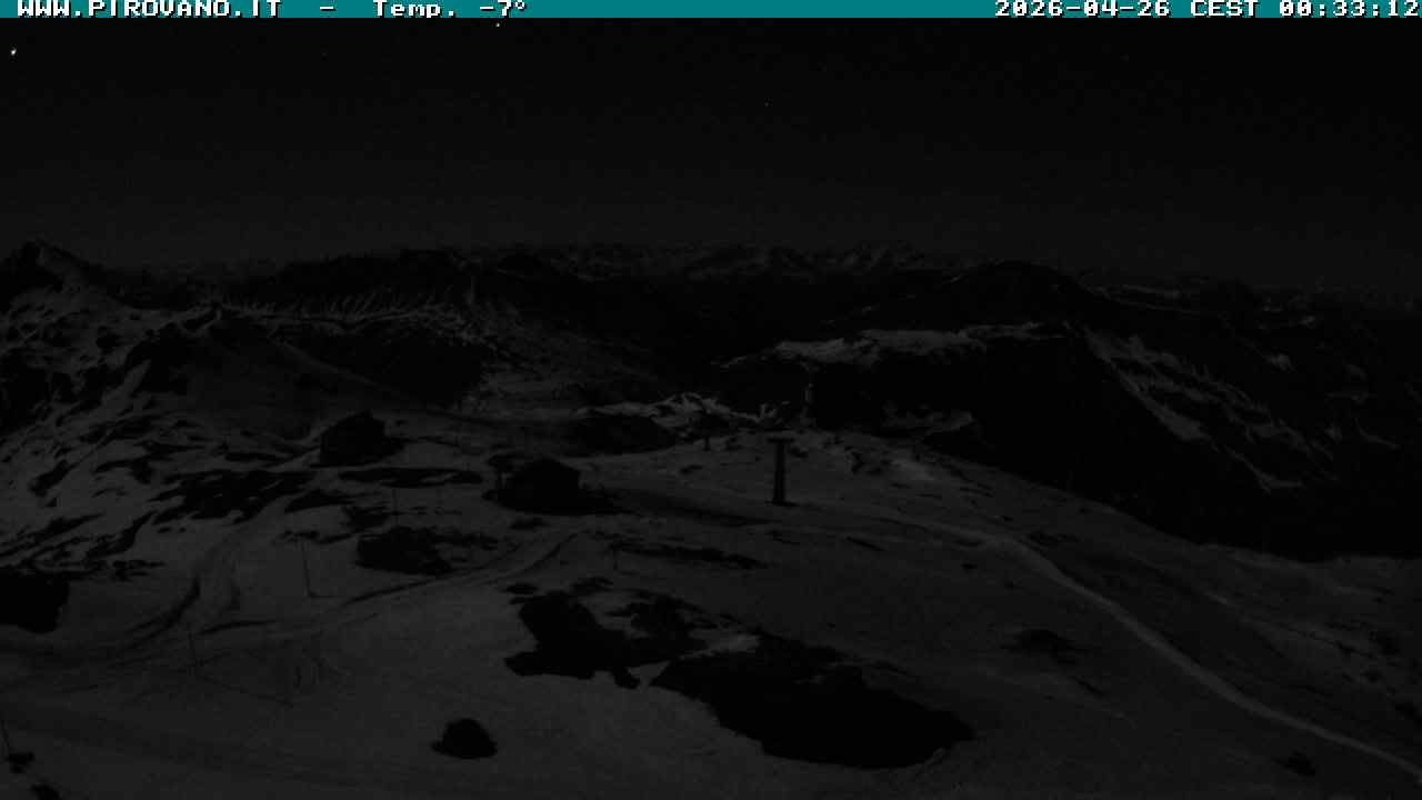 Archiv Foto Webcam Stilfserjoch: Blick Trincerone