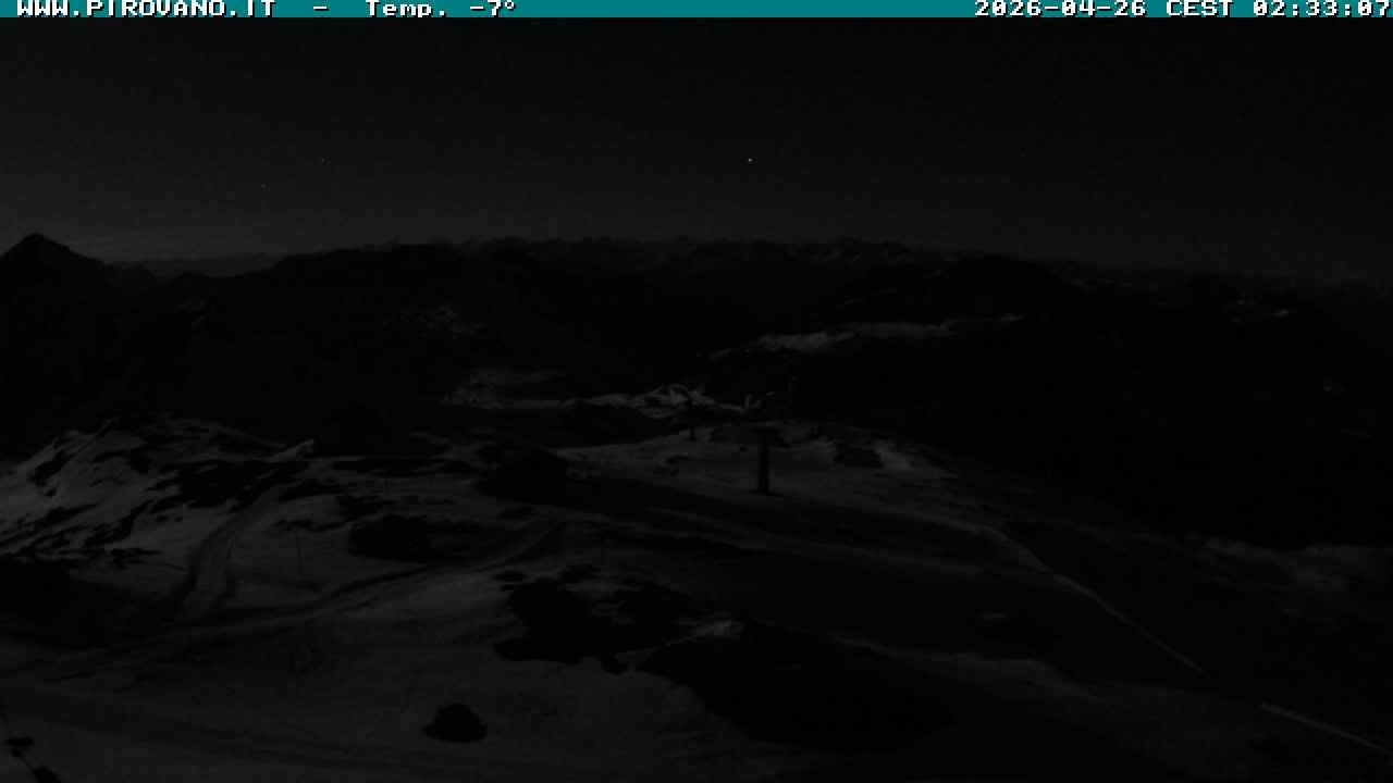 Archiv Foto Webcam Stilfserjoch: Blick Trincerone