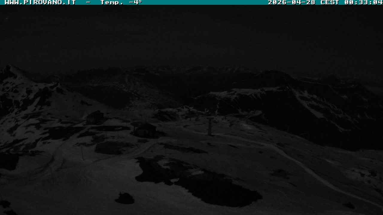 Archiv Foto Webcam Stilfserjoch: Blick Trincerone