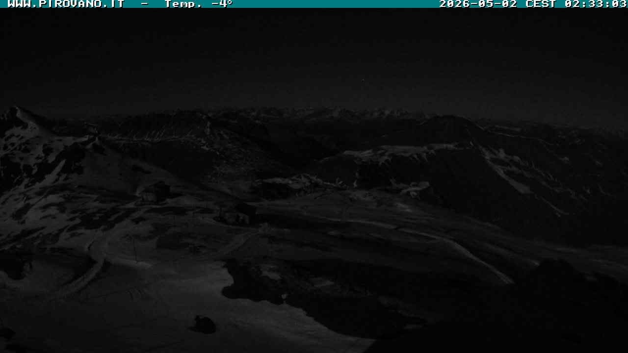 Archiv Foto Webcam Stilfserjoch: Blick Trincerone