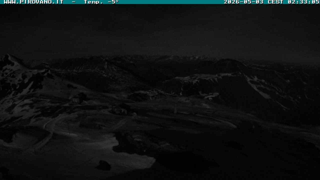 Archiv Foto Webcam Stilfserjoch: Blick Trincerone