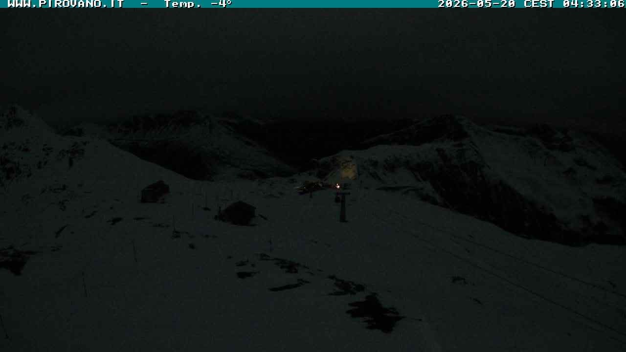 Archived image Webcam Stilfserjoch, Trincerone 2
