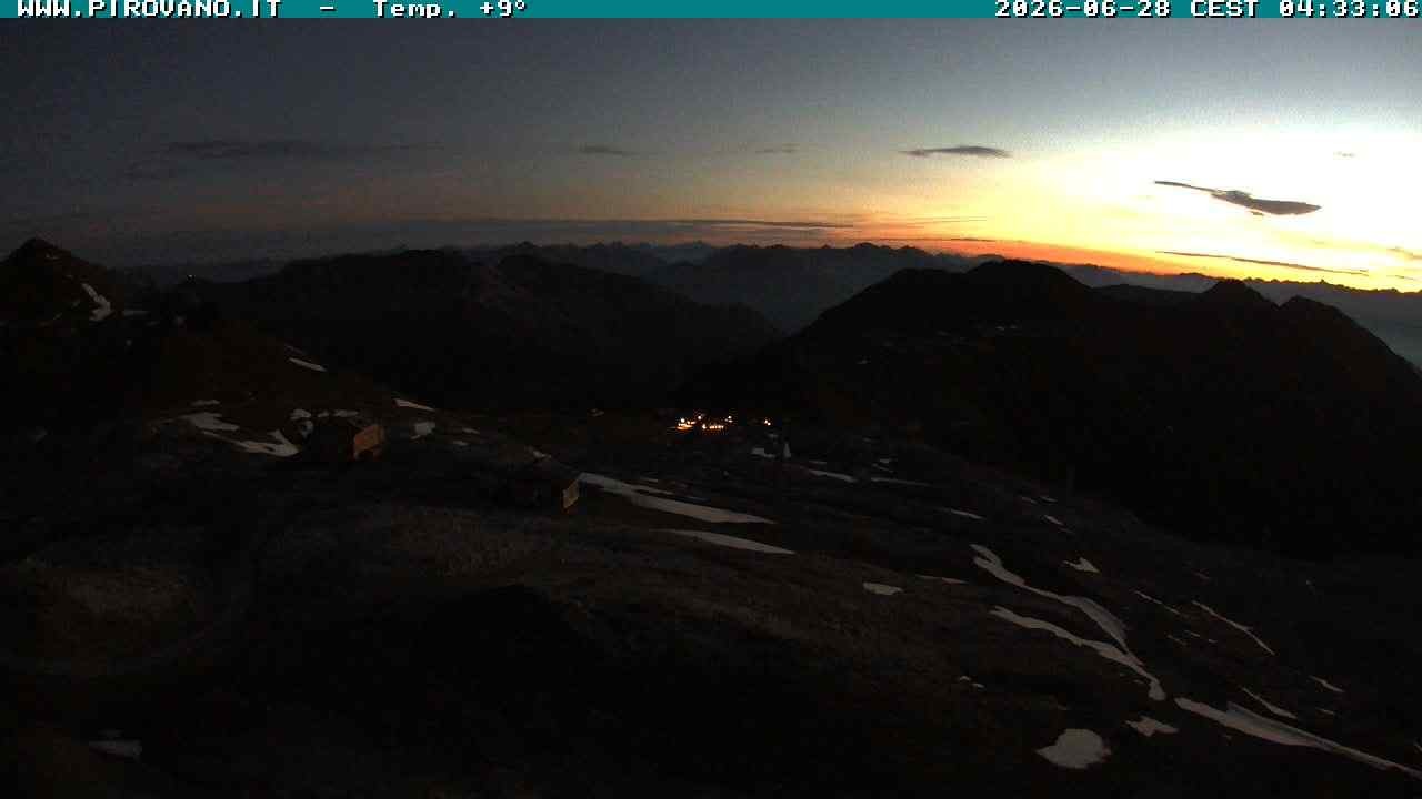 Archived image Webcam Stilfserjoch, Trincerone 2