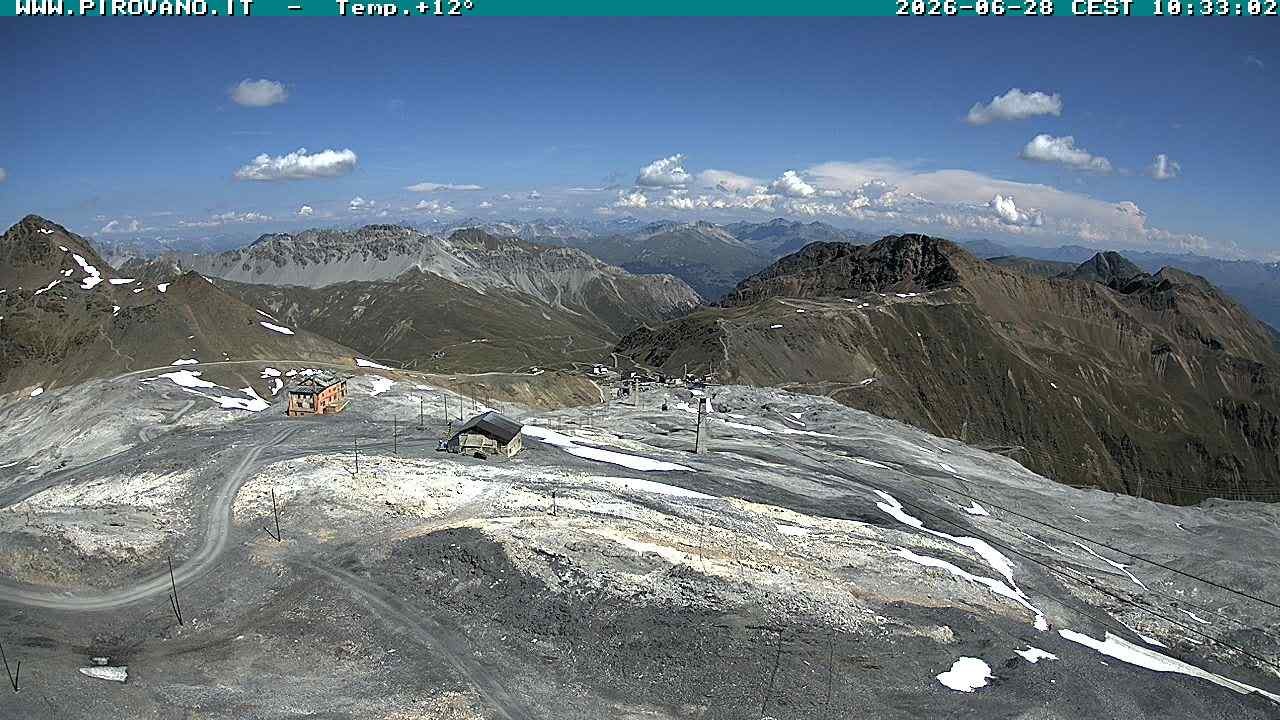 Archived image Webcam Stilfserjoch, Trincerone 2